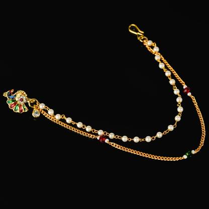 HETPRIT Pearl Gold-plated Plated Alloy Nathiya