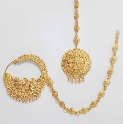 SPORTERA Gold-plated Plated Brass Nathiya