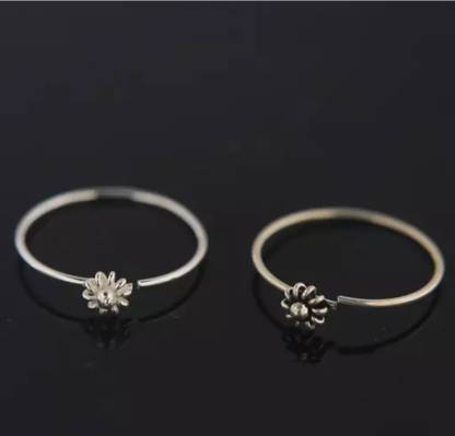 MMJEWLLERY Silver Plated Sterling Silver Nose Ring