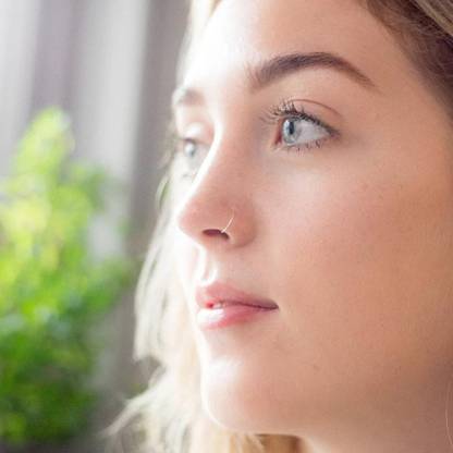 smileplace Silver Nose Ring