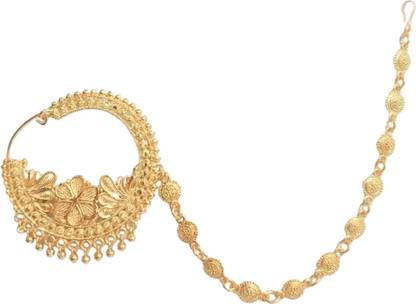 Headshot Gold-plated Plated Brass Nathiya