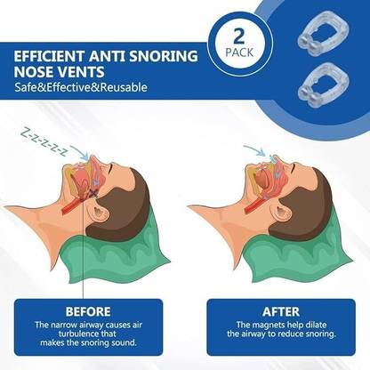 JAYHINDMART Efficient Anti Snoring Nose Vents Nose Shaper