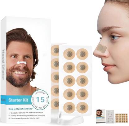 Clefairy Breathing Nasal, Strip Starter Kit, Boost Oxygen, Reduce Snoring Nose Shaper