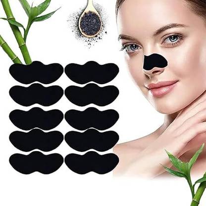 ShopVee Nose Strips for Blackhead Removal (10 PCS) | Deep Cleansing Pore Strips Nose Shaper
