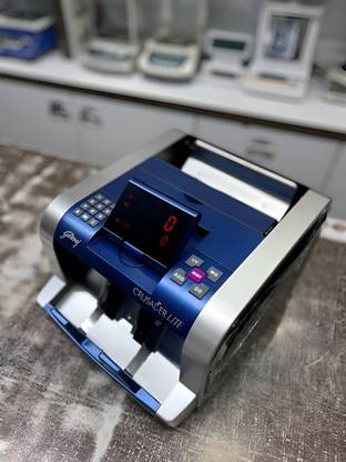 EXPERTS GADEGTS Godrej Crusader Lite:The Ultimate Cash Counting Machine with IR,MG,and UV Sensor Note Counting Machine