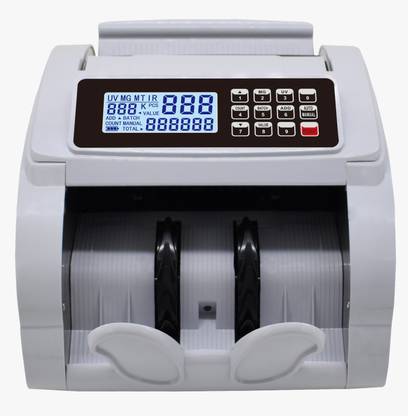 Drop2Kart Bill Counter with Big LCD Display, ADD/BATCH Mode, UV/MG Sensor with Calculator Note Counting Machine