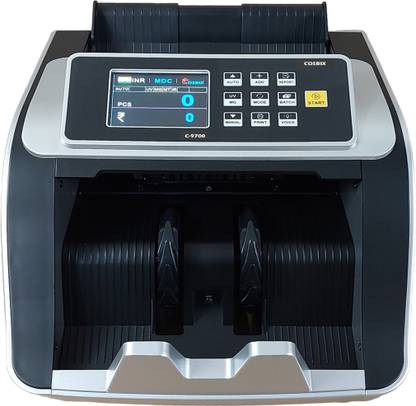 COSBIX C-9700 Mixed Currency Value Counting Machine I Advanced Fake Detection Note Counting Machine