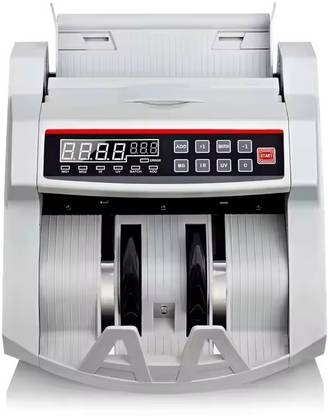 Drop2Kart LED Money Counter with UV/MG FakeNote Detection, Supports All INR Currency Notes with ADD+BATCH Mode Note Counting Machine