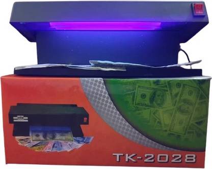 Unicus Ultra Violet Fake Money Detector Machine TK-2028 Countertop Currency Detector
