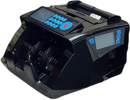 SWAGGERS Mix Note Counting Machine with Japanese Color Sensor | TFT Display (Black Color) Note Counting Machine