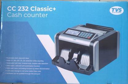 TVSE TVS CC232 CLASSIC + CASH COUNTER Note Counting Machine