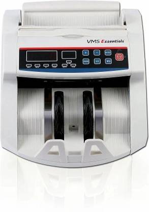 VMS Essentials Currency, Money Counting Machine with UV, MG Counterfeit Bill Detection, Worldwide Bill Counting Machine with External Display (CCM01) Note Counting Machine