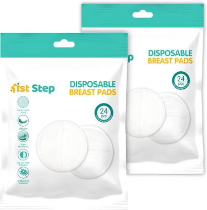 1st Step Ultra Thin HoneyComb Lining, Super Absorbent Disposable Nursing Breast Pad