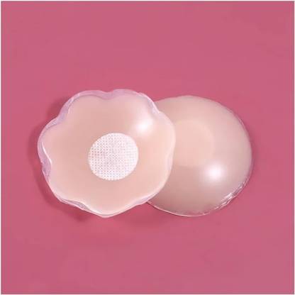 Shalvi Women's & Girls Reusable Nipple Cover with Silicone Peel and Stick Bra Petals Nursing Breast Pad
