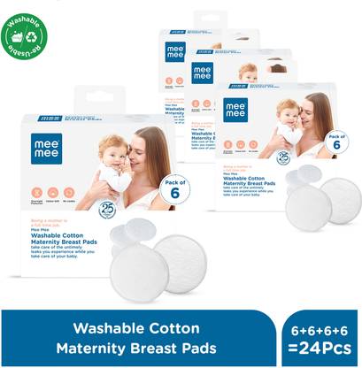 MeeMee Washable Cotton Maternity Nursing Breast Pad