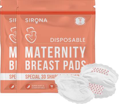 SIRONA Disposable Maternity Nursing Breast Pad for Women Nursing Breast Pad