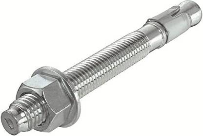 Implemental Bolt Fully Threaded Design Expansion Anchor Bolts Zinc Plated Wedge type (25 pcs)