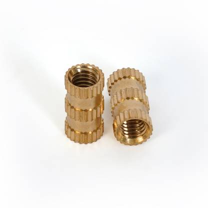 BRASS FIT Nut M6X6 Thread Inserts For 3D Printing Injection Molding ProjectS 100Pcs