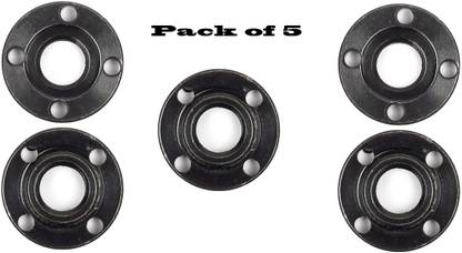 AP ENGINEERING WORKS Nut Pack of 5 M10 Angle Grinder Outer Lock Nut .