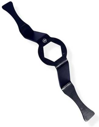 Just Repair Nut Compatiable With Washing Machine Check Nut Spanner Black (Pack Of 1)