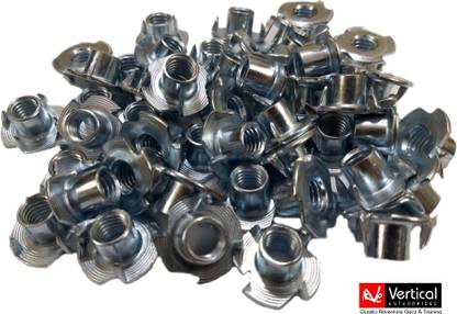 Vertical Enterprises Nut T-Nuts/Tiger Nuts (100 pcs)
