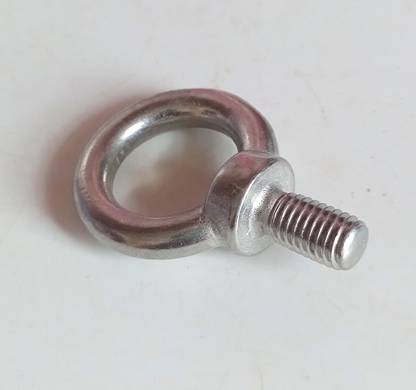 NR TRDERS Nut & Bolt Set SS Eye Bolt and Eye Nuts M10 (2 Pcs)