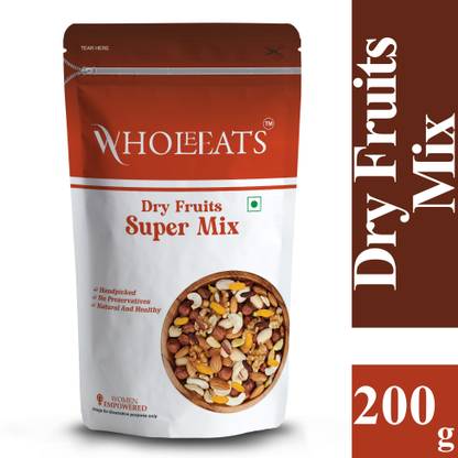 wholeeats Dry Fruits Mix 200GM | Healthy and Nutritious
