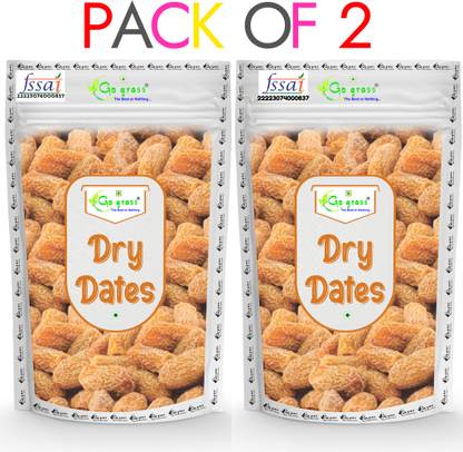 GO GRASS | Khajur kharak | Arabian Dates | Exceptional Taste and Soft Texture, No Sugar | Dates