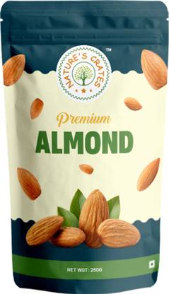 NATURES CRATES Dryfruits Healthy Almonds |Badam Giri Dryfruits |Premium Dryfruits Almonds