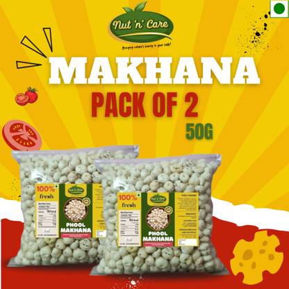 Nut N Care RAW MAKHANA JUMBO HANDPICKED Fox Nut