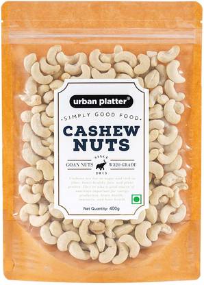 urban platter Goan Cashew Nuts (Grade: W320), Cashews
