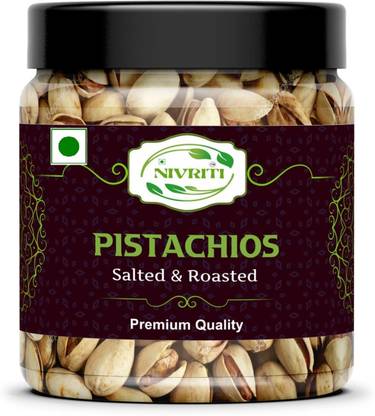 nivriti 100% Natural Premium Roasted & Salted Pista | Pista Pistachios