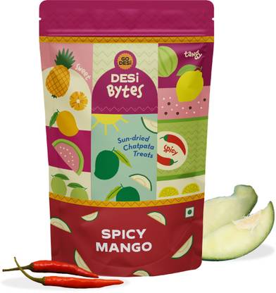 GO DESi Dried Spicy Mango Candy Mango