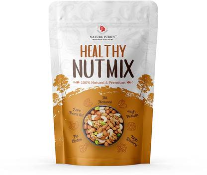 Nature Purify Natural and Premium Healthy Mix Dry Fruits and Nuts Healthy for Every Occasion