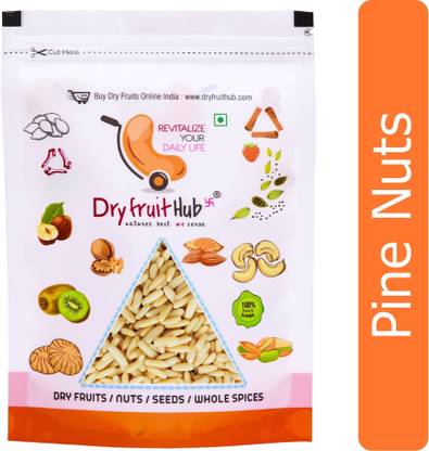 Dry Fruit Hub Pine Nuts without Shell 250gm ,pine nuts chilgoza, Chilgoza Dry Fruits, Unshell Pine Nuts