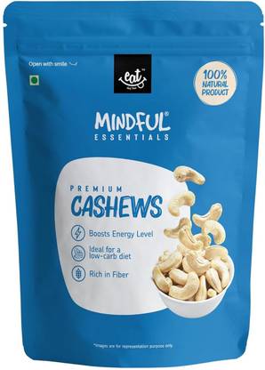 Eat Anytime Mindful Premium Healthy Cashew For Eat | High Protein & Dietary Fiber Cashews