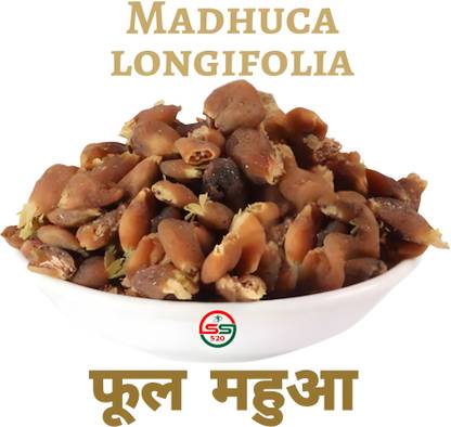 SS520 Mahua Flower Dried 200g Madhuca Longifolia Illipe Ippa Vippa Fruit Mahuya Phool Golden Berries