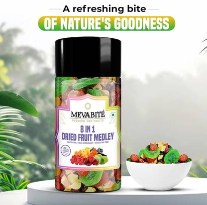 MEVABITE Dried Mixed Fruits Medley Kiwi