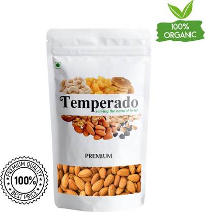 Temperado PREMIUM CALIFORNIA ALMONDS| AMERICAN BADAM 1KG Almonds