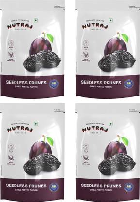 Nutraj Dried Seedless Pitted Prunes 800g, California Dried Prunes