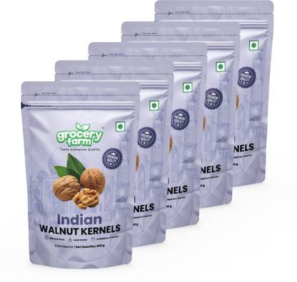 Grocery Farm Indian Walnut Kernels without Shell, Nutritious, Premium Akhrot Giri Walnuts
