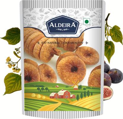 Aldeira Premium Dry Afghani Anjeer 500gm Pack Figs