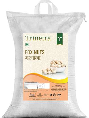 Trinetra Makhana / Fox Nuts 1Kg Pack Fox Nut