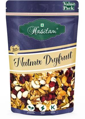 HASITAM Premium Mixture Of 18 + DryFruit And Seedmix With High Calories l Ready To Eat