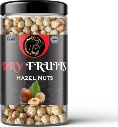 LKDF Premium Hazel Nuts || Grade A ++ Nuts, Jumbo Size 500gm Hazelnuts