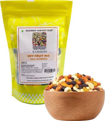 kashmir harvest hub Pure Kashmiri Dry Fruit Mix | 100% Natural | Fresh & Health | Premium Assorted Seeds & Nuts
