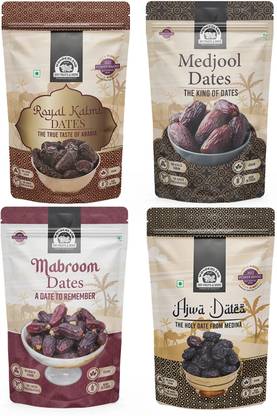 WONDERLAND Foods - Dry Fruits Mabroom, Kalmi, Medjool & Ajwa Dates 800g Dates