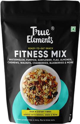 True Elements Fitness Dry fruit Mix, Assorted Seeds & Nuts, Healthy Trail mix | Premium Assorted Seeds & Nuts