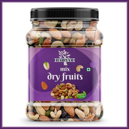 HARIYAM Mix Dry Fruit | Healthy & Tasty {Almonds,Cashews,Raisins and Many More}JAR