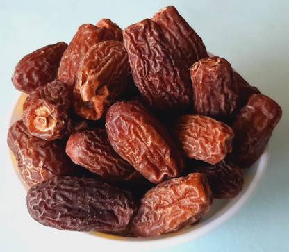 BR CART Organic Kali Kharak Dry Dates | Kala Sukha Khajoor | Black Dry Dates | Chuhara Dry Dates